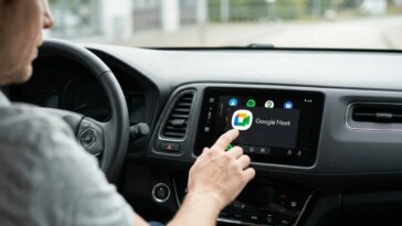 Google Meet arrive sur toutes les voitures équipées d'Android Auto mais avec une limitation majeure