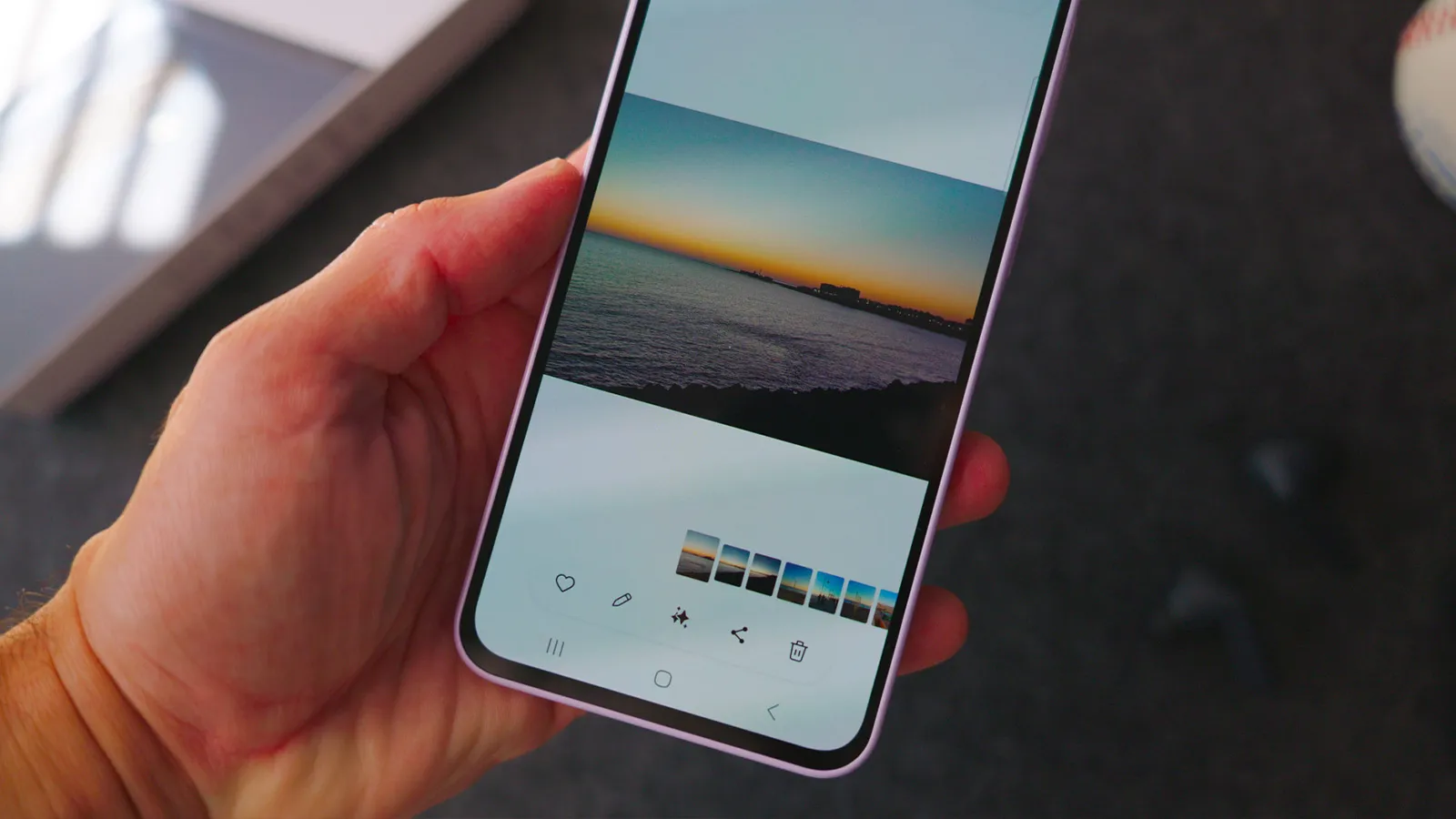 Galerie de photos sur le Samsung Galaxy A37