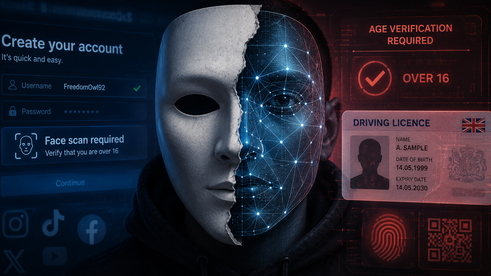 Le Royaume-Uni exigera une pièce d'identité ou une reconnaissance faciale pour créer un compte sur les réseaux sociaux