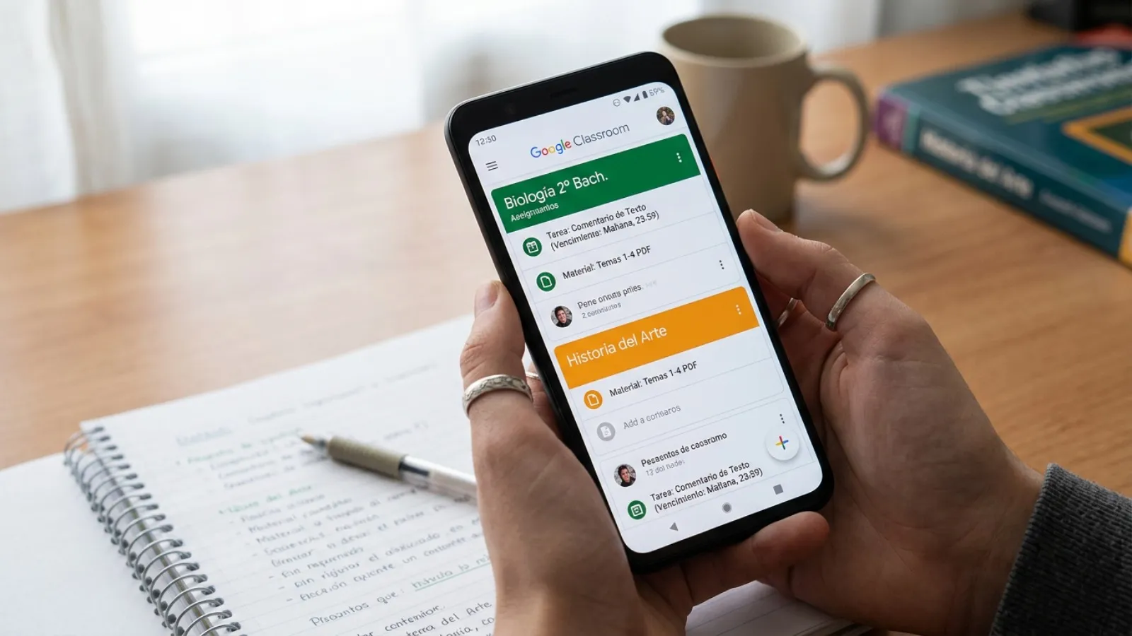 Le manuel ultime de Google Classroom l'assistance indispensable pour étudier sur votre téléphone 4 Capture d'écran de Google Classroom