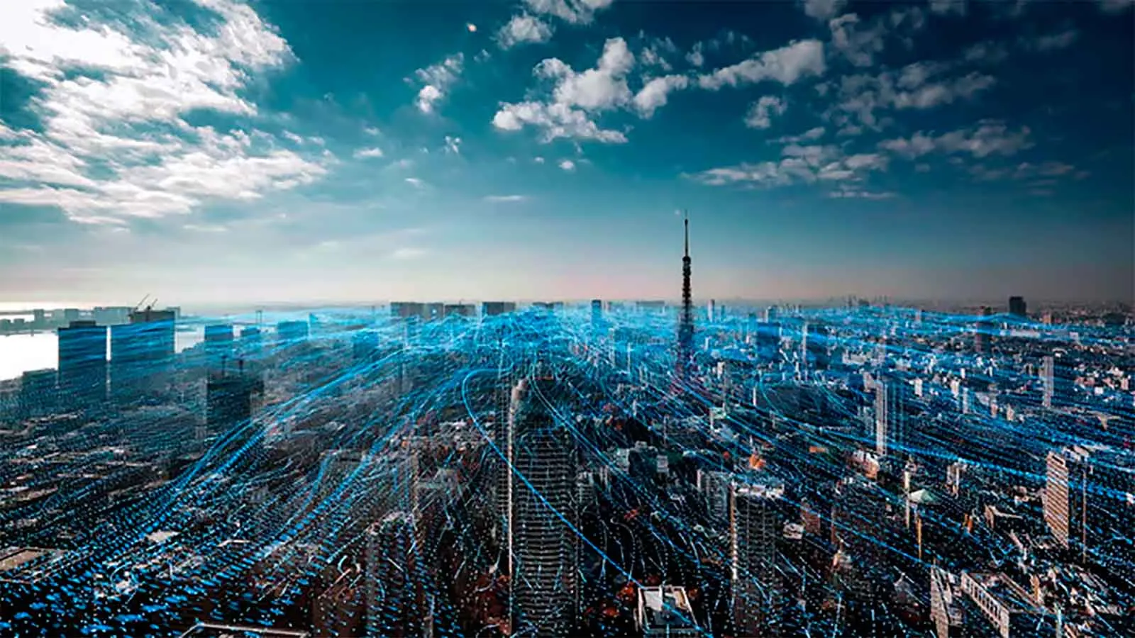 Ericsson Mobility Report : les abonnements 5G dépassent les trois milliards 2 Une ville interconnectée / Image fournie par Ericsson