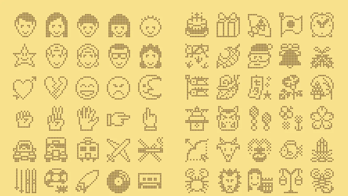 L'histoire des emojis des émoticônes des années 80 au langage universel de WhatsApp 3 Emojis SharpPA-8500