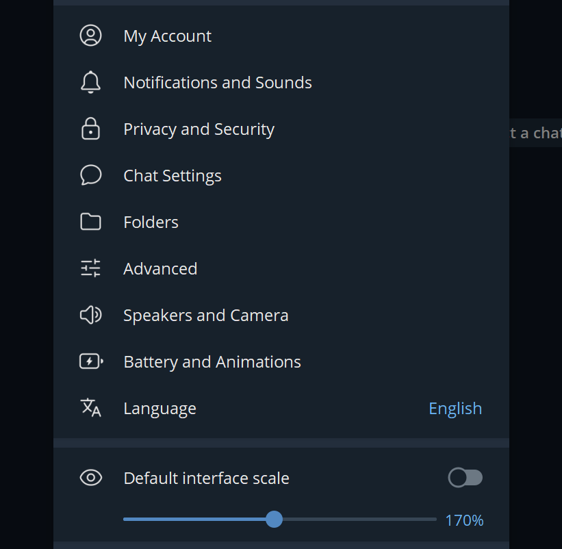 Configuration Telegram étape 1