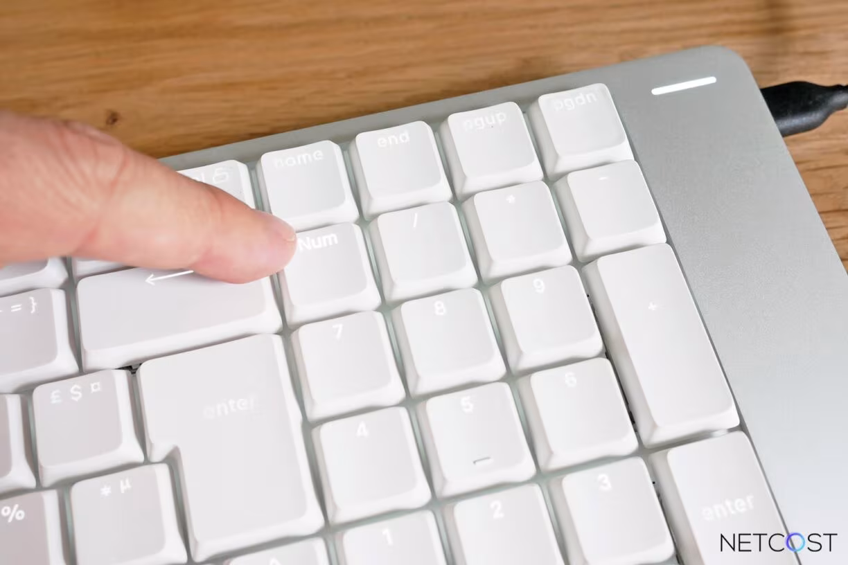LOFREE Flow 2 100 : Clavier mécanique low-profile, aluminium, beau et bien construit 28 Lofree Flow 2 100 Test Review Clavier Keyboard Netcost (26)