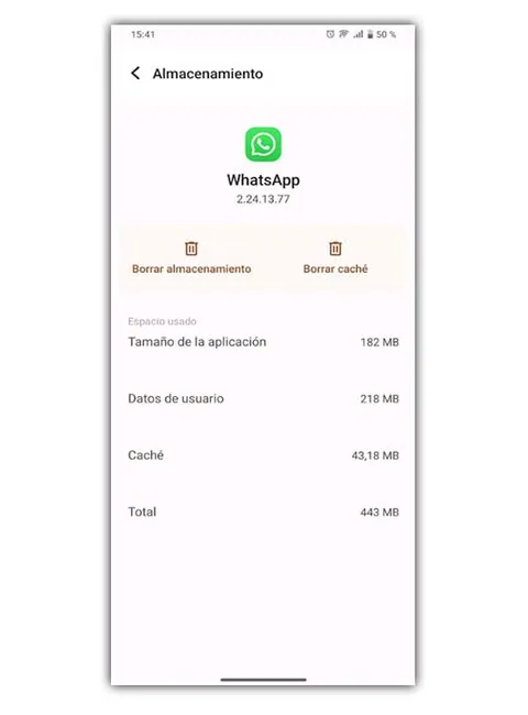 Pourquoi les noms de mes contacts ne s affichent pas sur WhatsApp 7 Cache de WhatsApp