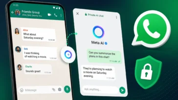 WhatsApp teste un Chat latéral privé avec Meta AI dans les conversations 25 WhatsApp teste un Chat latéral privé avec Meta AI dans les conversations