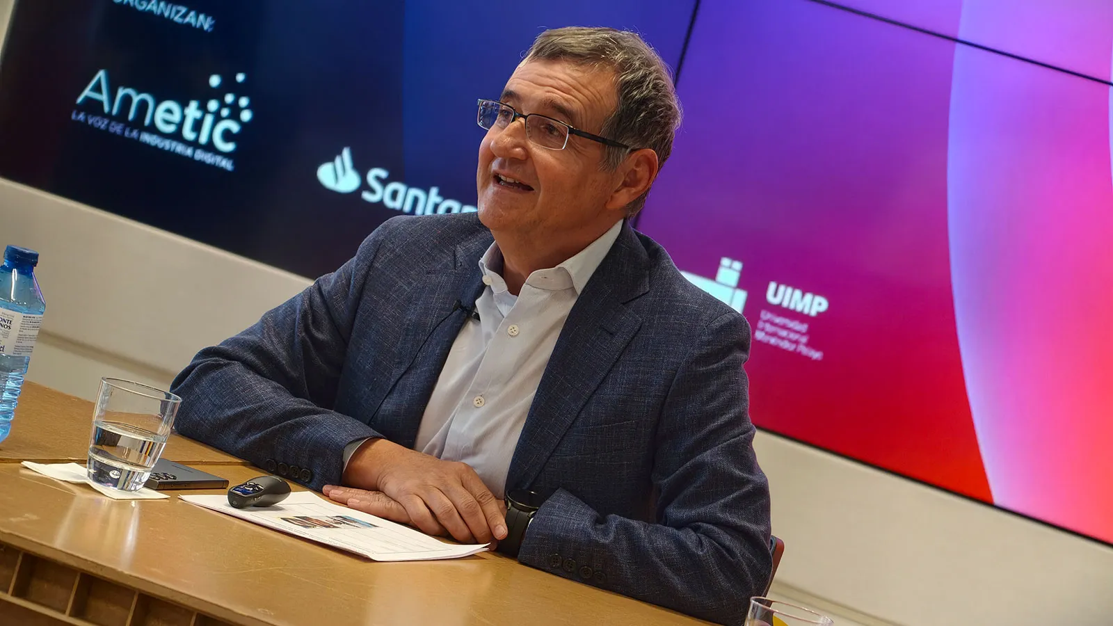 AMETIC rassemblera pour son 40e anniversaire les leaders du secteur lors de son événement à Santander 4 Francisco Hortigüela, président d'AMETIC / Image de presse d'AMETIC