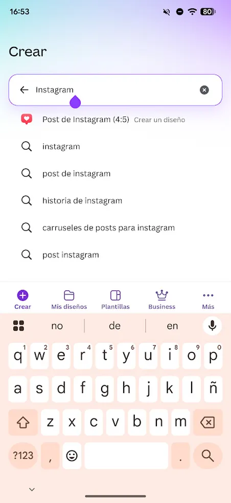 Guide Canva pour débutants ce que c est comment l utiliser et astuces pour mobile 4 Buscar plantillas en Canva