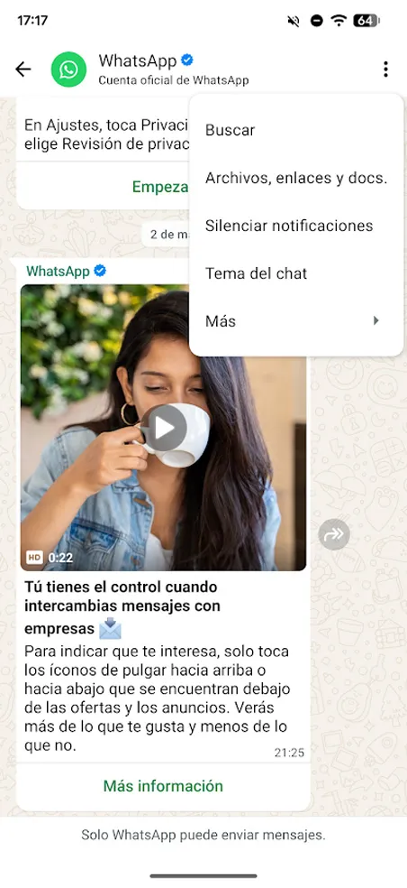 Les étapes pour maîtriser WhatsApp et sauvegarder ses conversations essentielles 7 Mettre en silencieux des discussions WhatsApp