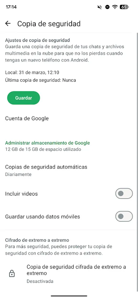 Les étapes pour maîtriser WhatsApp et sauvegarder ses conversations essentielles 5 Sauvegarde WhatsApp