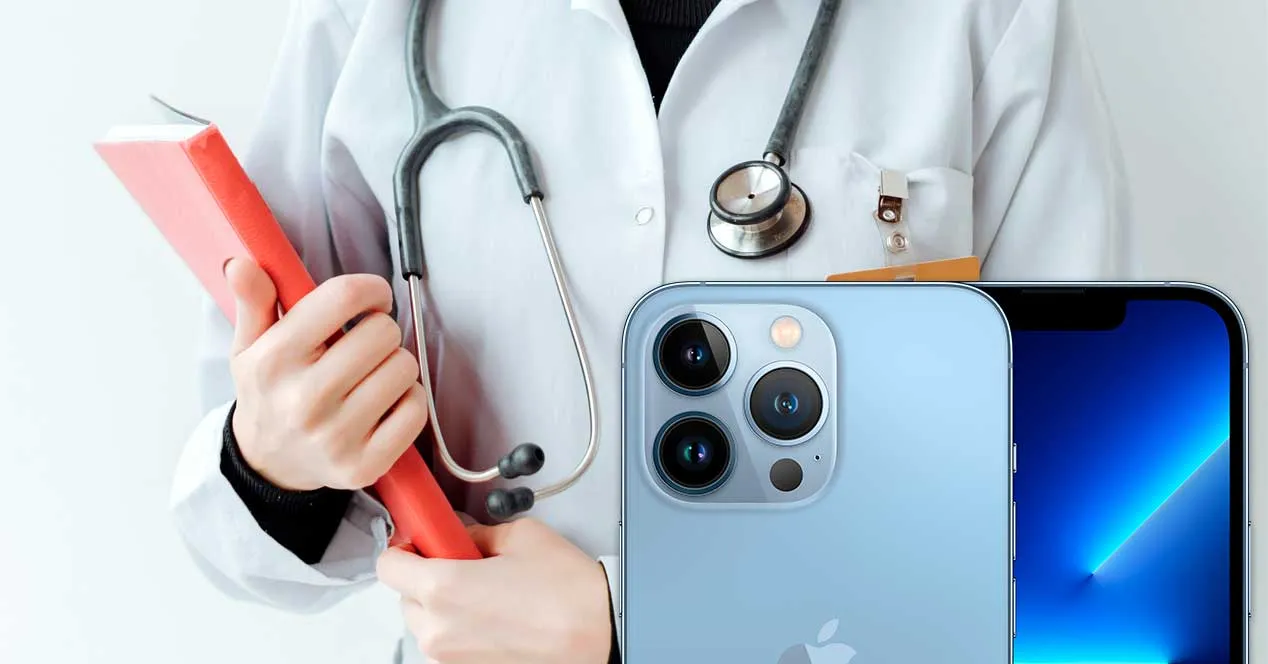 Tout ce que vous pouvez faire pour résoudre les problèmes de l'application Cita Sanitaria avant de vous décourager 4 Médecin avec un iPhone 13 Pro