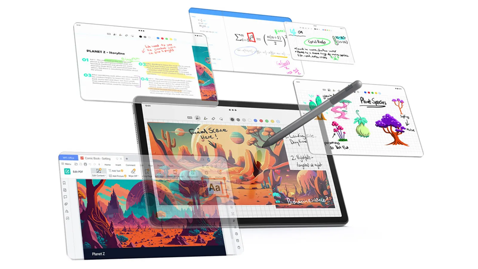 4 tablettes Android extrêmement abordables et idéales pour l'usage quotidien 4 Lenovo Tab M11 avec le Tab Pen