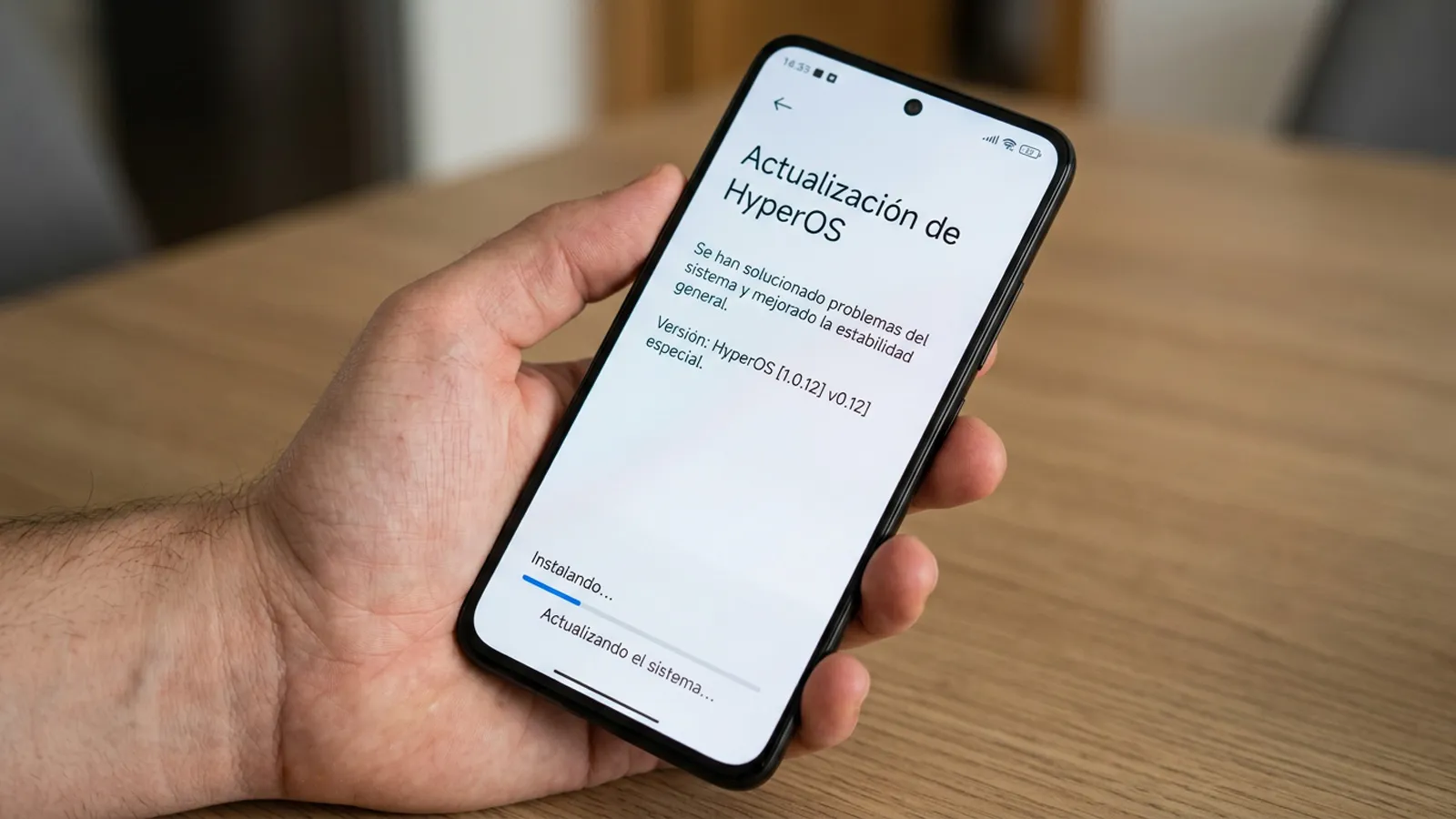 Si vous avez un mobile Android, vérifiez cela dès maintenant : vous devriez savoir quelle version vous utilisez et combien d'années de support il lui reste 3 Mise à jour sur un mobile Xiaomi avec HyperOS