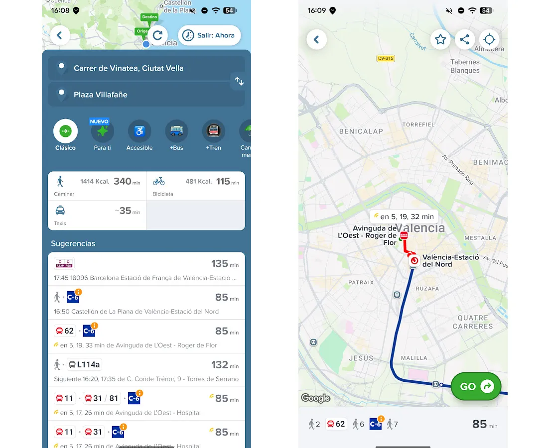 Comment savoir en temps réel où se trouvent les trains depuis son mobile 13 Captures d’écran de Citymapper