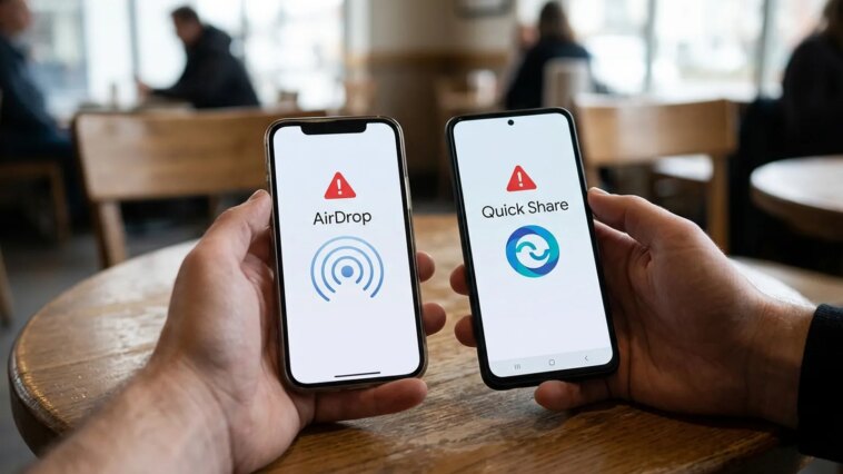AirDrop et Quick Share ne sont pas sécurisés les hackers ont réussi à percer leurs barrières 1 AirDrop et Quick Share ne sont pas sécurisés les hackers ont réussi à percer leurs barrières