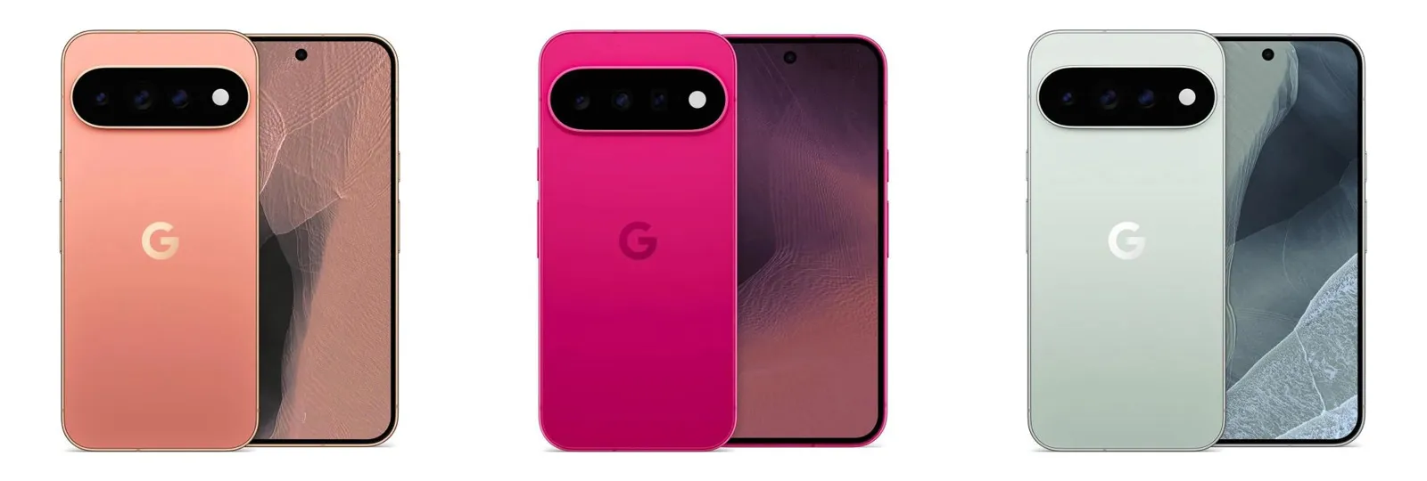 Les Google Pixel 11, Pro et Pro Fold divulgués dans toutes leurs couleurs 2 Couleurs filtrées pour le Google Pixel 11