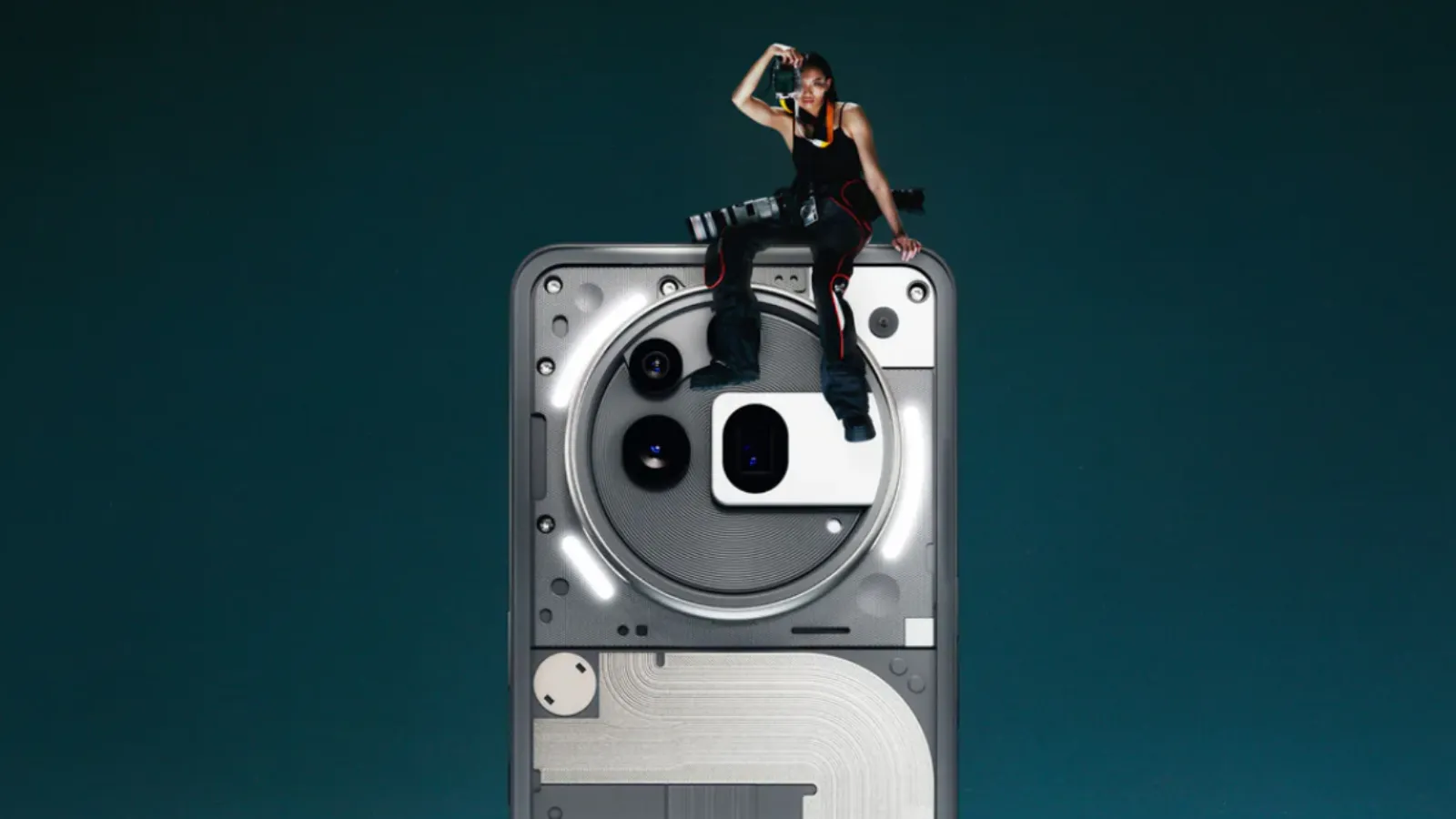 Les défauts des téléphones Nothing qui gâchent l'expérience 2 Design arrière du Nothing Phone 3a Pro