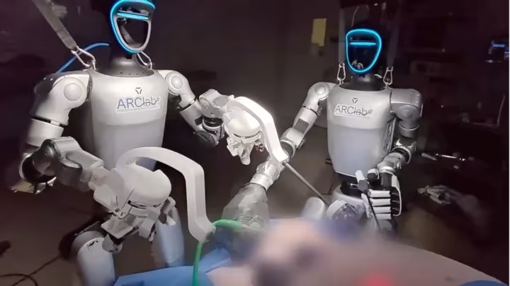 Première mondiale : des robots humanoïdes opèrent avec succès des animaux vivants 2 Premiere mondiale des robots humanoides operent avec succes des