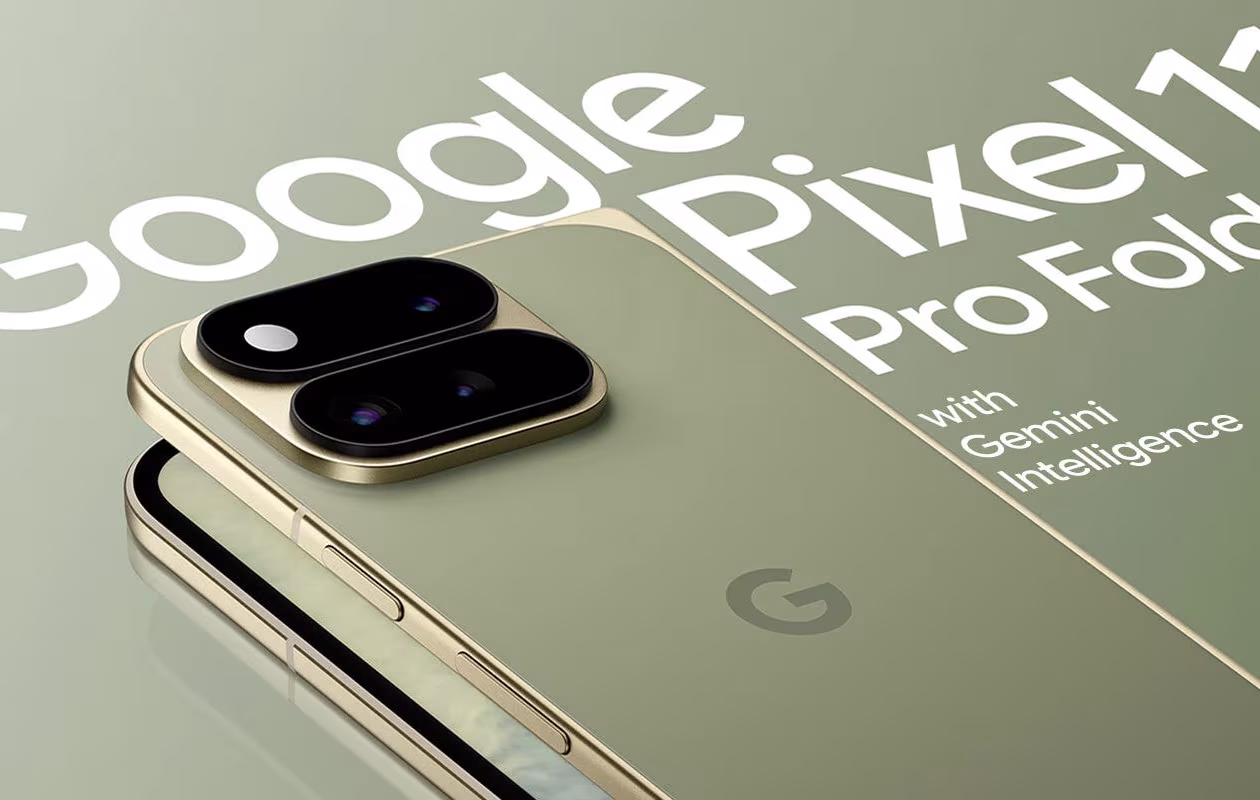 Voici les rendus promotionnels du Google Pixel 11 et du Pixel 11 Pro Fold qui fuient avant leur lancement