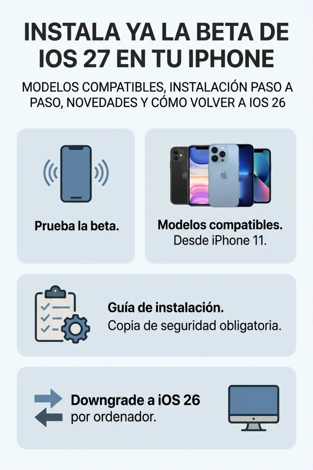 iOS 27 est déjà disponible en téléchargement pour votre iPhone découvrez ses 8 principales nouveautés 2 Infographie sur la bêta d'iOS 27