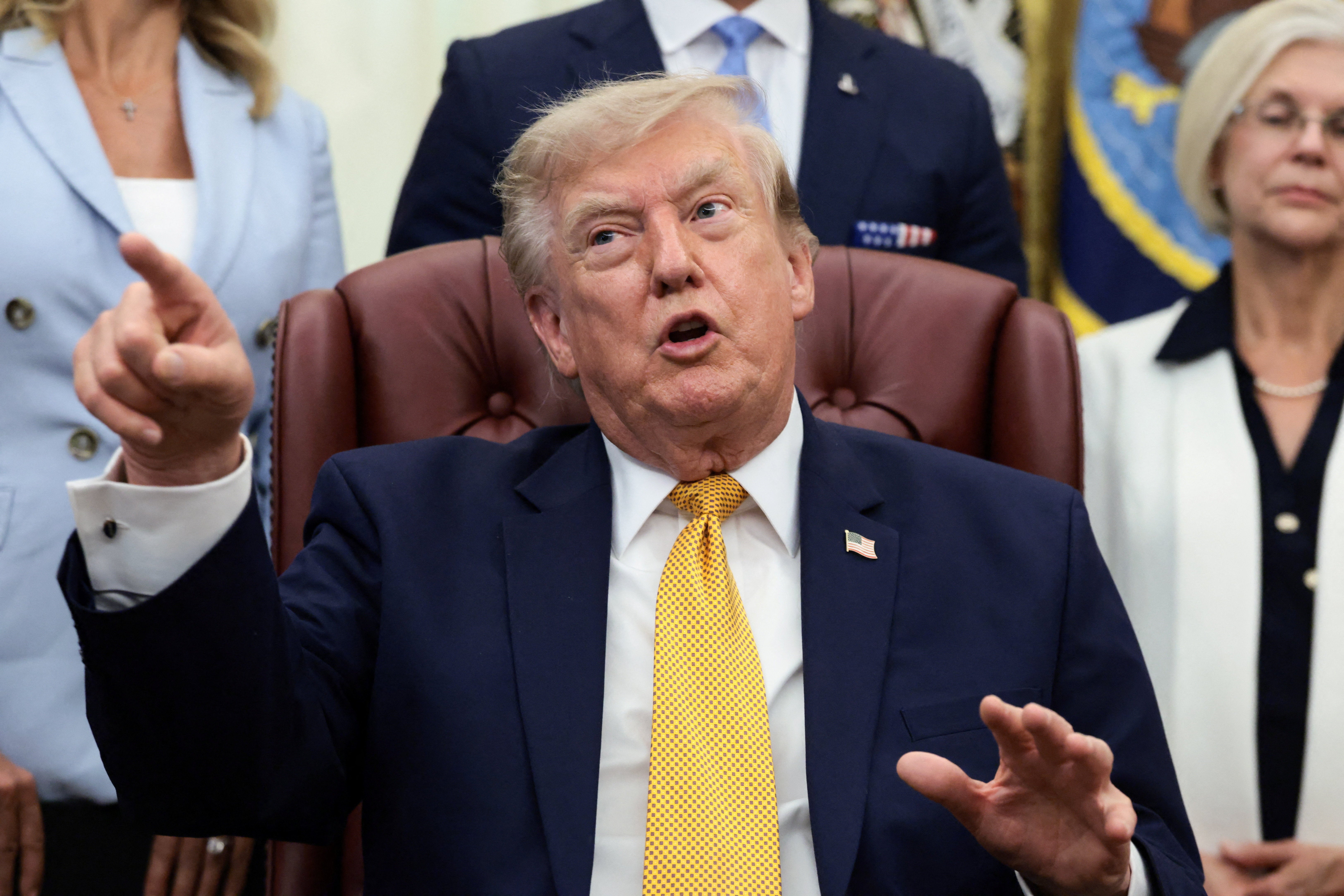 Le président Donald Trump a ordonné à son équipe en juin de rédiger une série de tests pour évaluer les capacités de piratage des systèmes d’IA américains les plus avancés