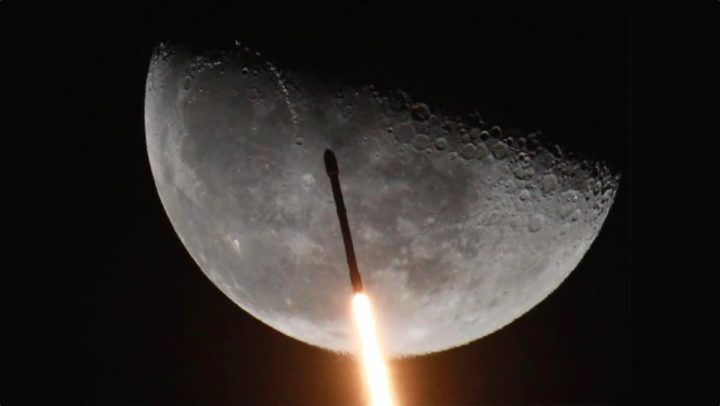 Premières images de l'impact des débris de SpaceX sur la Lune 1 Premières images de l'impact des débris de SpaceX sur la Lune