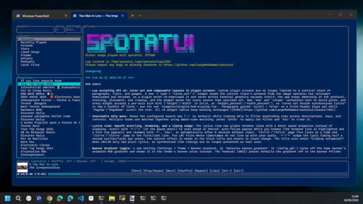 L'astuce pour écouter Spotify sur PC sans gaspiller de RAM qui change tout 3 Spotify Spotatui RAM musique