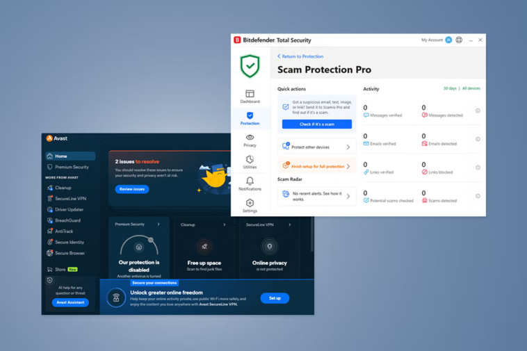 Bitdefender contre Avast : quel antivirus choisir 1 Bitdefender contre Avast : quel antivirus choisir