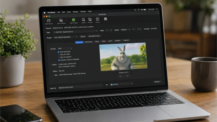 HandBrake, l'outil gratuit indispensable sur votre Mac 1 HandBrake, l'outil gratuit indispensable sur votre Mac