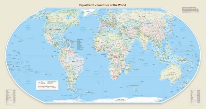 L'ONU révèle la carte du monde réelle : et si notre vision de la planète était fausse depuis toujours 3 1788547365 594 LONU revele la carte du monde reelle et si
