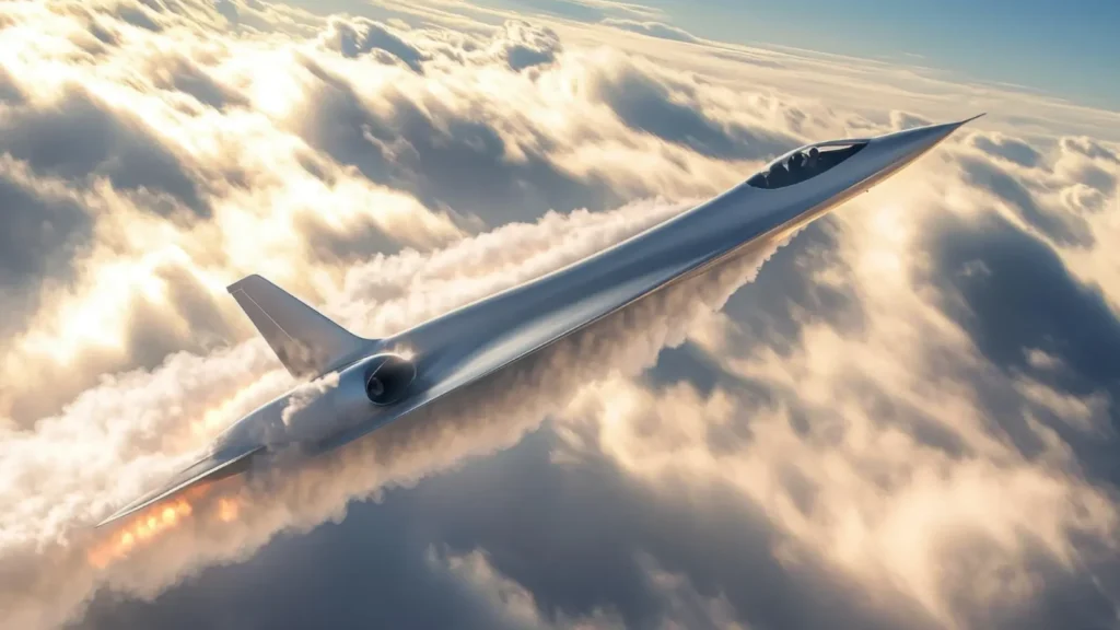 Chine mise sur le supersonique pour écraser les temps de trajet divisés par quatre 4 Image de l'avion supersonique chinois TMS-10