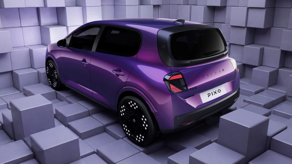 Système multimédia et AI du Nissan PIXO