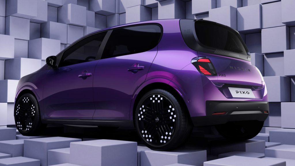 Design extérieur du nouveau Nissan PIXO