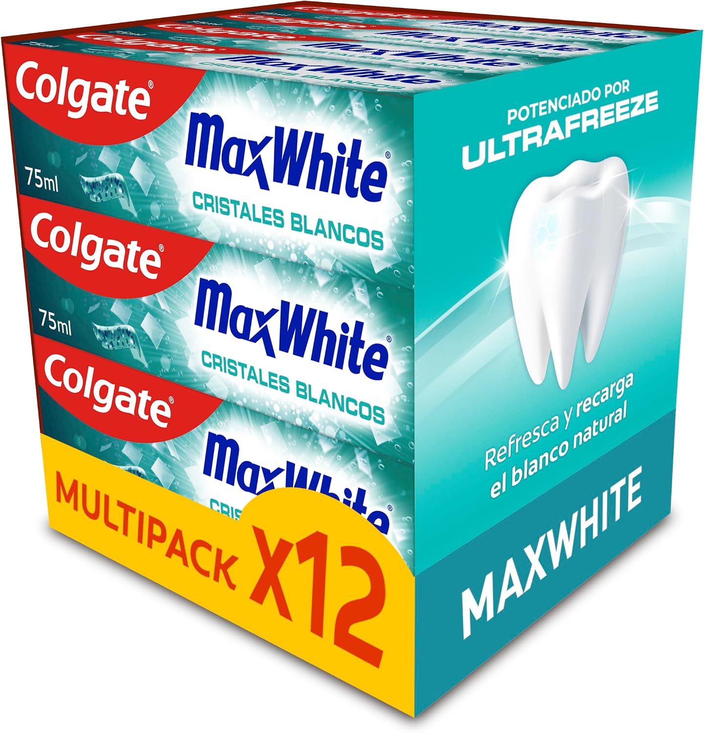 Ces produits du quotidien coûtent moins cher sur Amazon 6 Colgate Max White