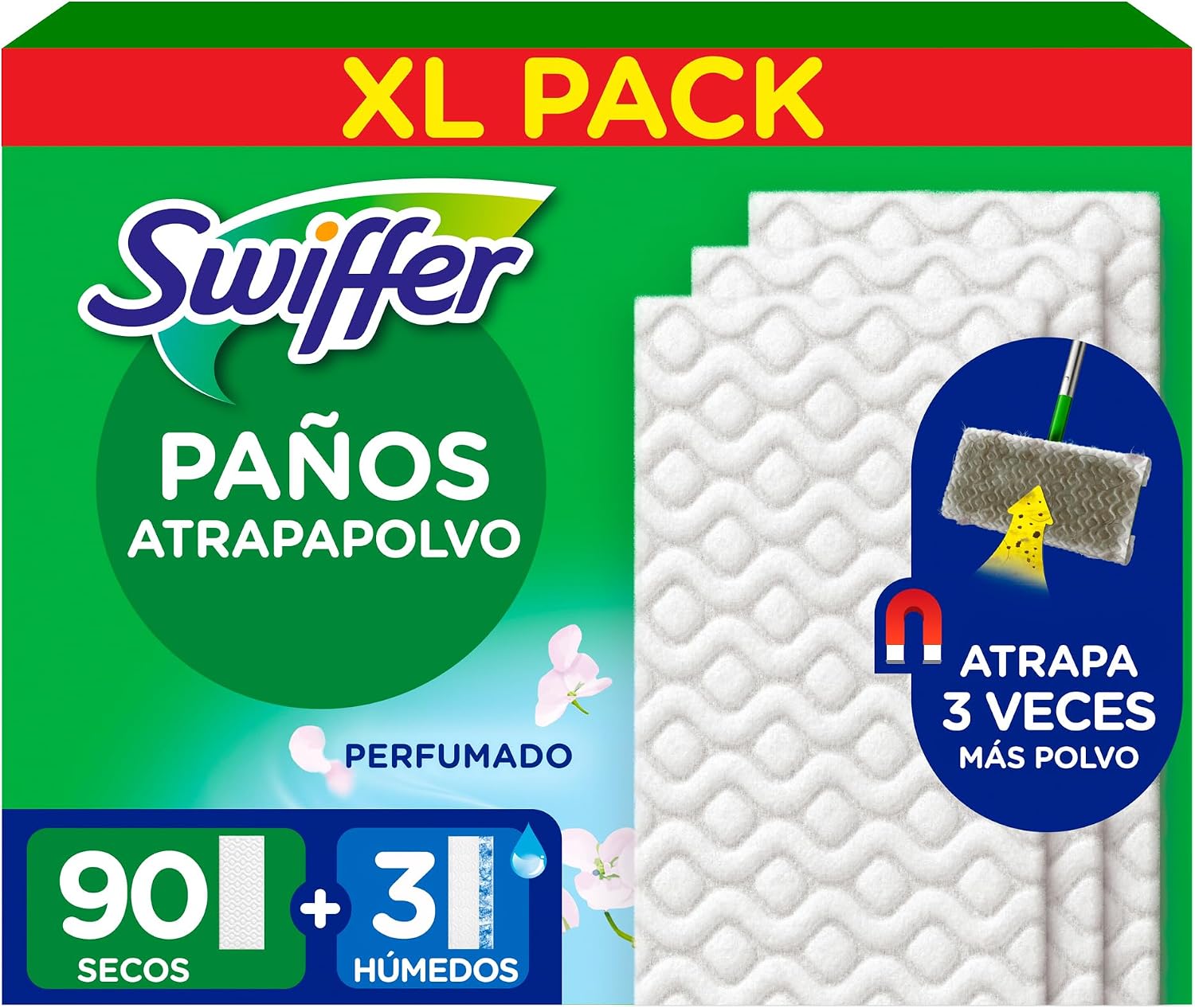 Ces produits du quotidien coûtent moins cher sur Amazon 9 Swiffer Lingettes sèches et humides