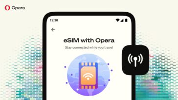 Opera intègre l'eSIM dans Android et offre 3 Go de données gratuits