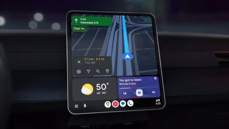 Google Maps sur Android Auto a changé et presque personne n'a remarqué ce détail 1 Google Maps sur Android Auto a changé et presque personne n'a remarqué ce détail