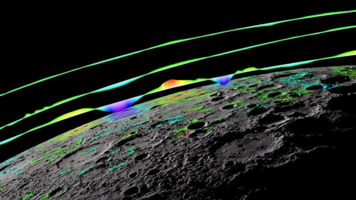 La mission BepiColombo atteint enfin Mercure au terme d’un périple de huit ans 3 Image de Mercure et de son champ magnétique