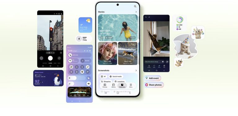 One UI 9 est préinstallé sur le FE. (Photo : Samsung)