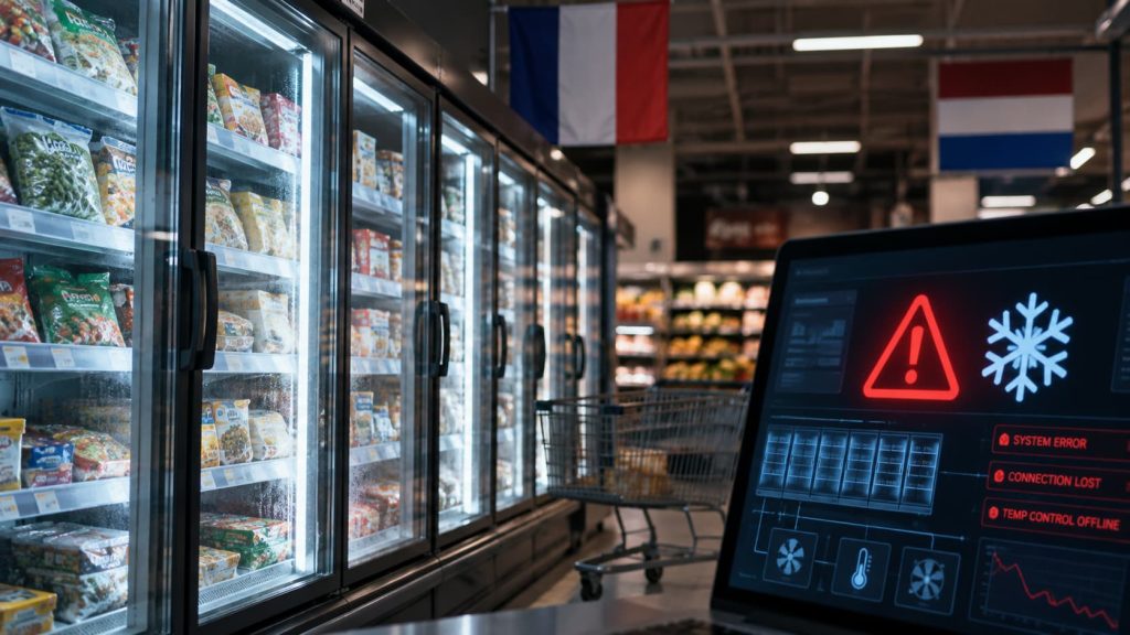 Cyberattaque fait chauffer les réfrigérateurs de supermarchés au-delà de 50°C 3 Cyberattaque : des frigos de supermarchés chauffés jusqu'à 50 °C