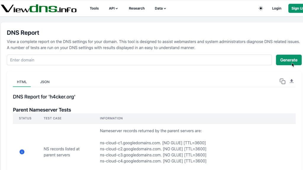ViewDNS.info : des outils gratuits pour explorer les domaines, les IPs et les réseaux 3 ViewDNS.info : outils gratuits pour analyser des domaines, IP et réseaux