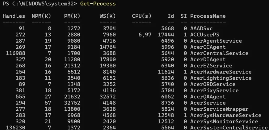 PowerShell : commandes essentielles pour optimiser la gestion de votre système Windows 4 1792263677 90 PowerShell commandes essentielles pour optimiser la gestion de votre