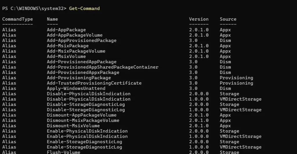 PowerShell : commandes essentielles pour optimiser la gestion de votre système Windows 8 1792263679 40 PowerShell commandes essentielles pour optimiser la gestion de votre