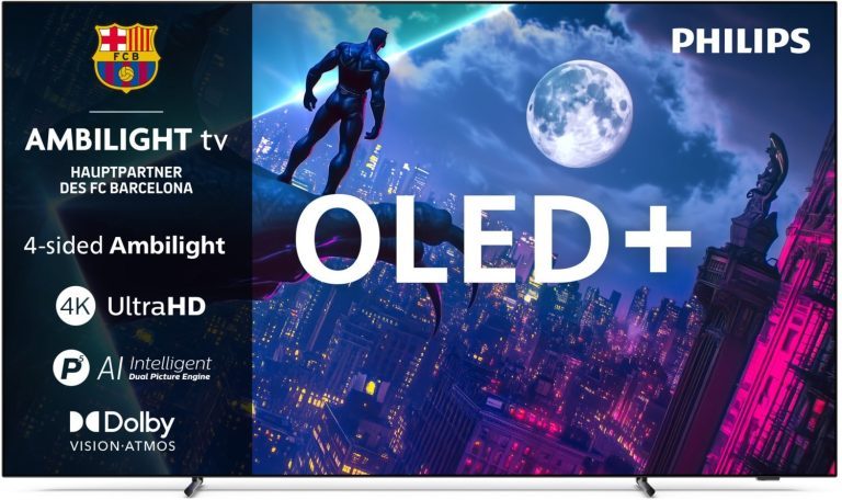Quel téléviseur ou moniteur choisir pour GTA VI 4 L’Ambilight transforme l’expérience de jeu. Le Philips 65OLED950/12 le rend possible. (Photo : Philips)