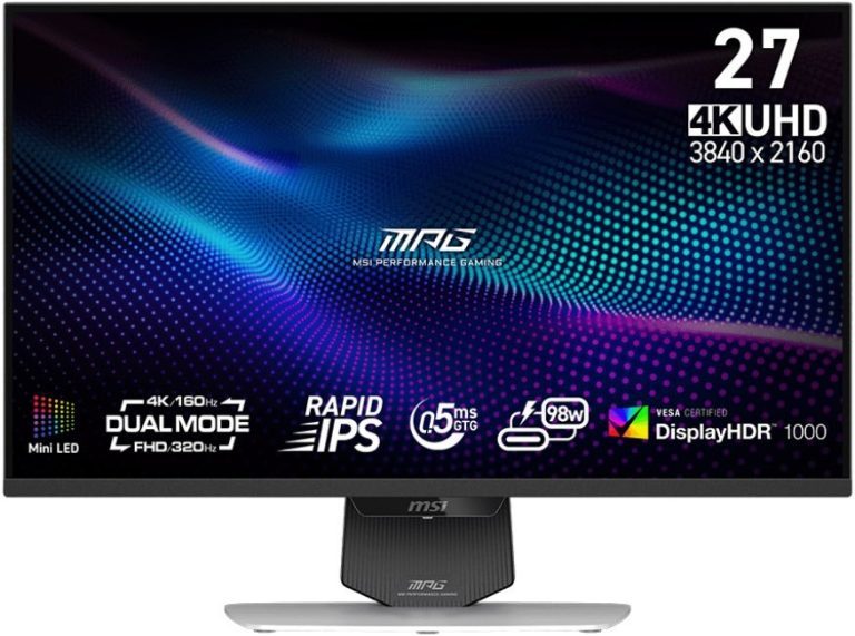 Quel téléviseur ou moniteur choisir pour GTA VI 6 Les moniteurs haut de gamme avec technologie LED sont souvent plus abordables que les OLED comparables. (Photo : MSI)