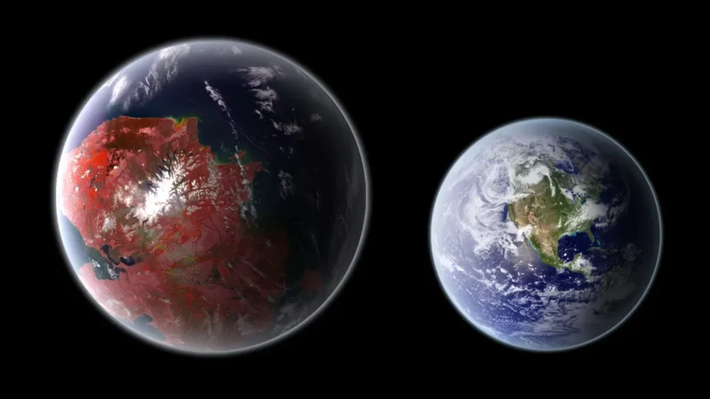Les scientifiques affirment que certains planètes pourraient être plus propices à la vie que la Terre 2 Illustration d'un exemple de monde superhabitable meilleur que la Terre