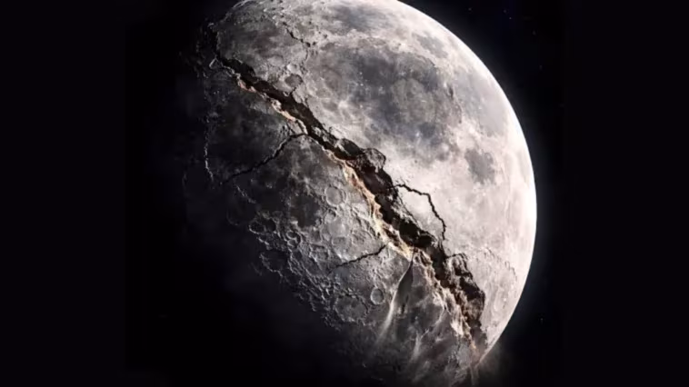La Lune rétrécit : plus de 10 000 failles révèlent des bouleversements sur notre satellite 1 La Lune rétrécit : plus de 10 000 failles révèlent des bouleversements sur notre satellite