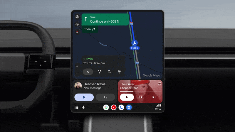 Votre voiture vous connaît mieux que jamais avec Gemini sur Android Auto 3 Votre voiture vous connait mieux que jamais avec Gemini sur