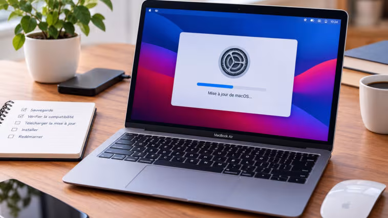 Mise A Jour Apple Macbook Bureau